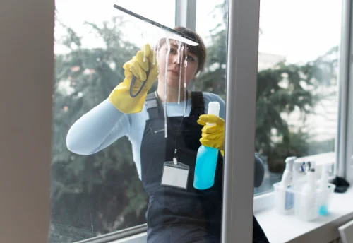 Nettoyage de vitres intérieures et extérieures à Rugles